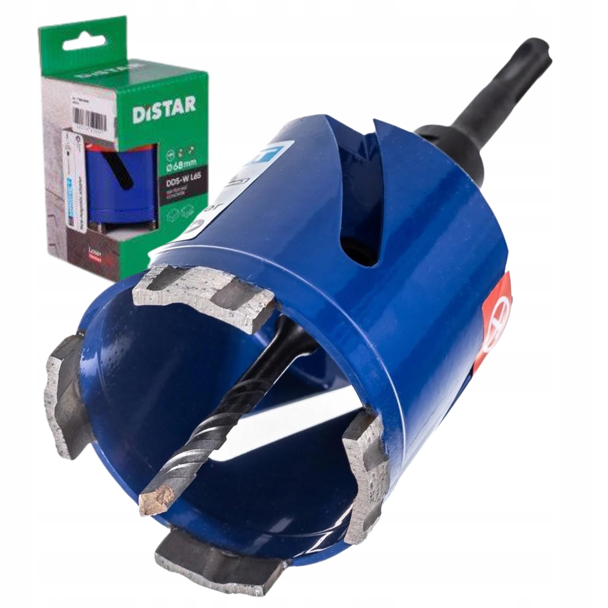 Korunkový Vrták Pro Vrtání Do Betonu 68 MM X M16 Dds-w Distar