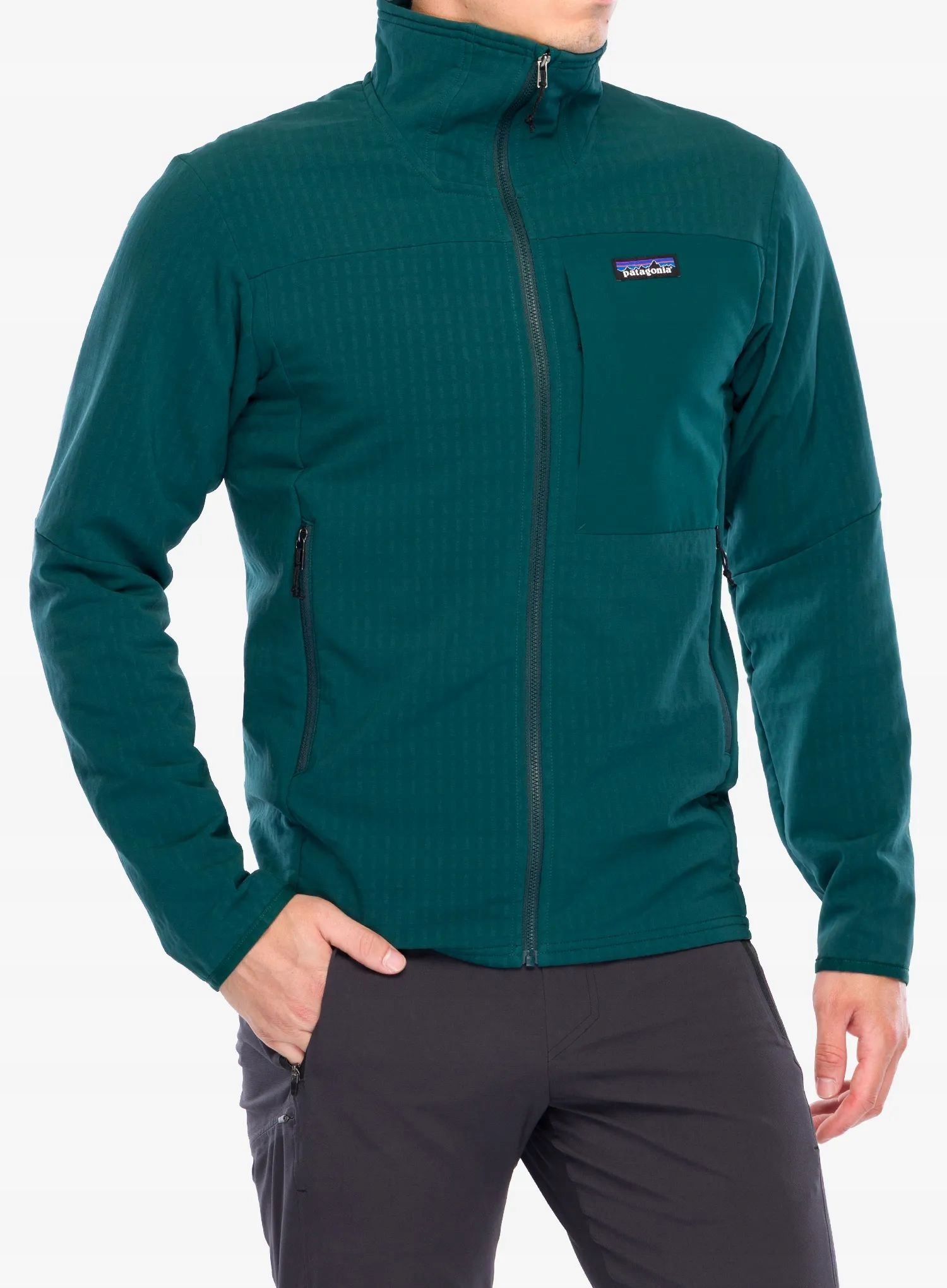 Bunda Patagonia R2 TechFace Jkt cascade green M