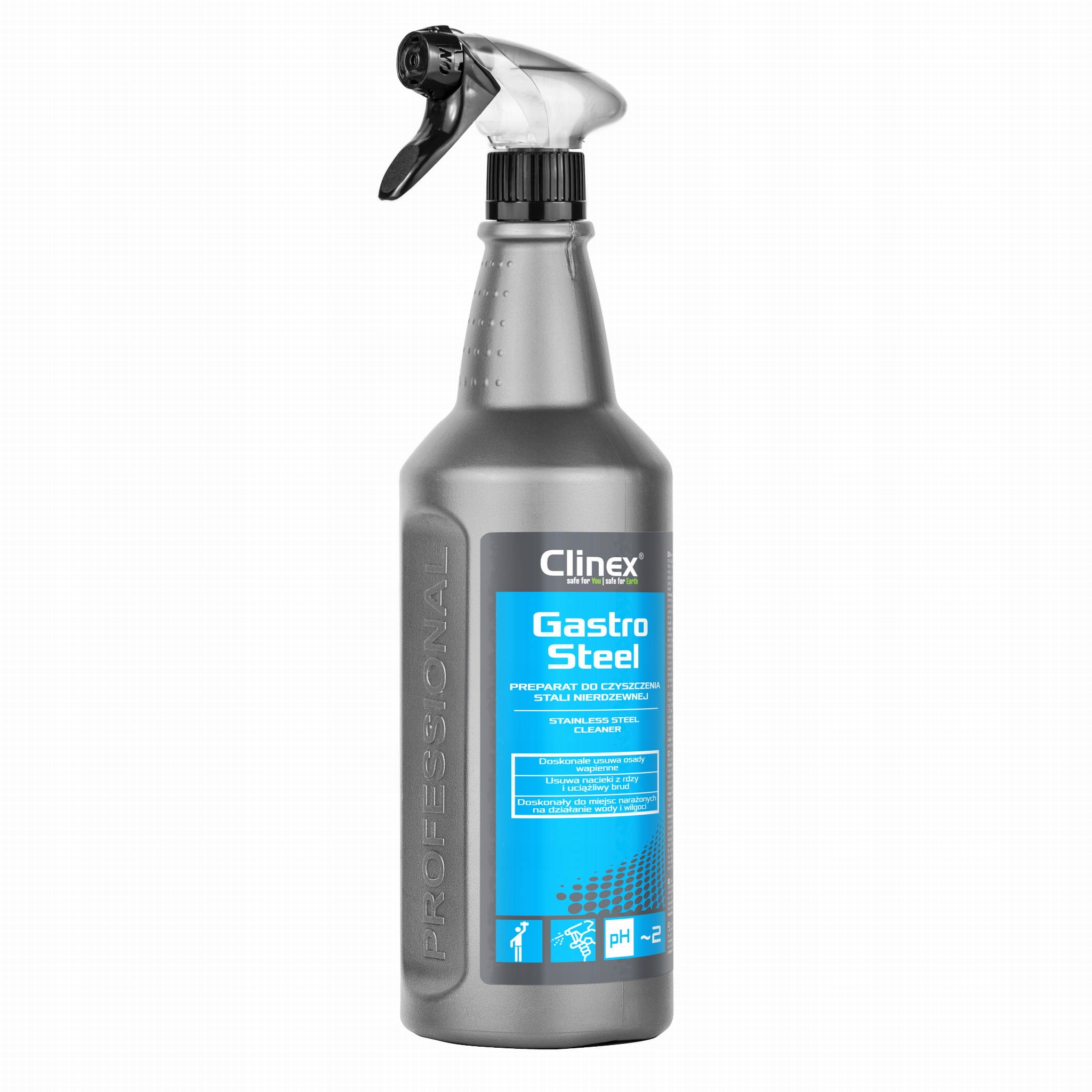

Clinex Steel 1L do czyszczenia stali nierdzewnej