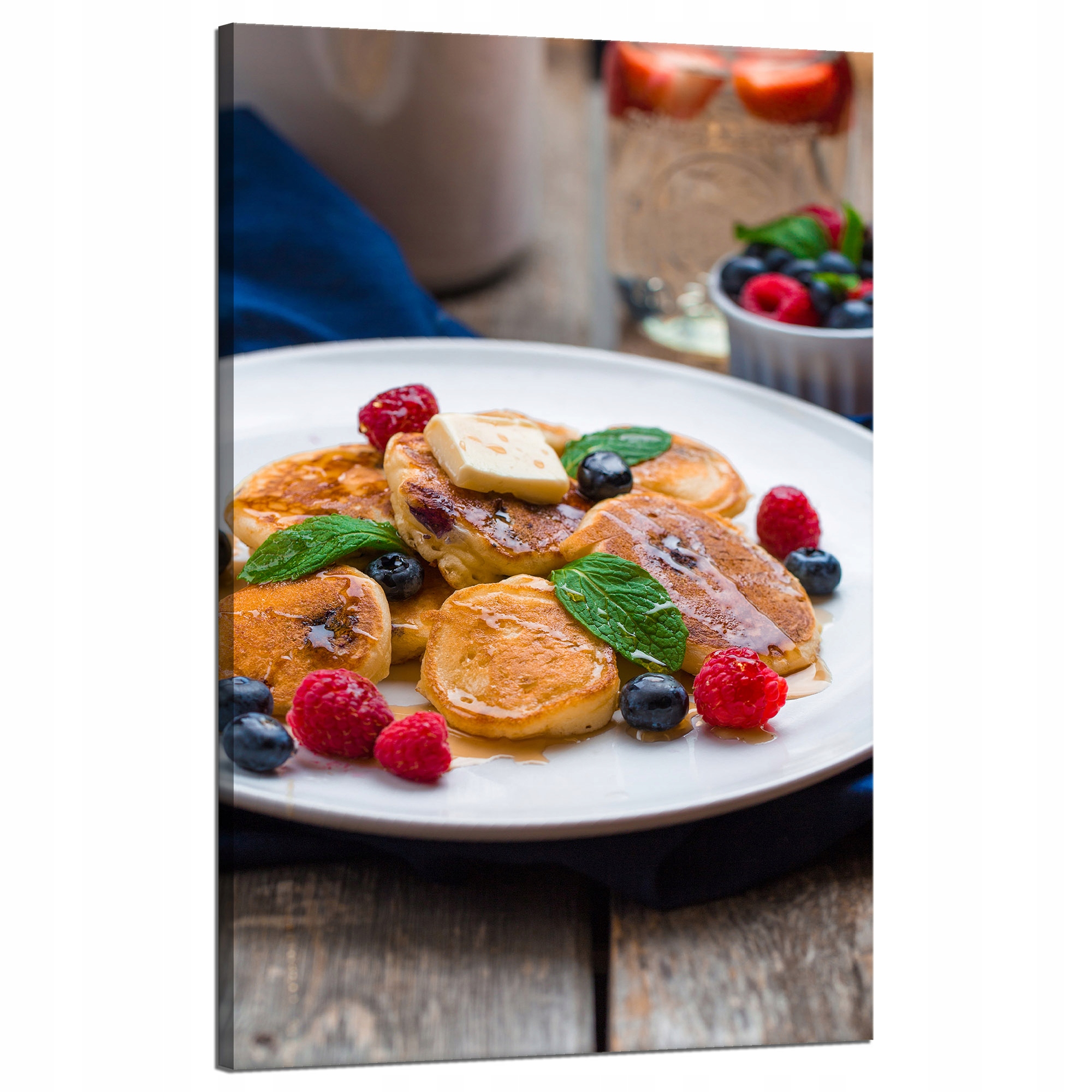 Obraz na plátně Kuchyně Pancakes Palačinky Snídaně 50x80 cm