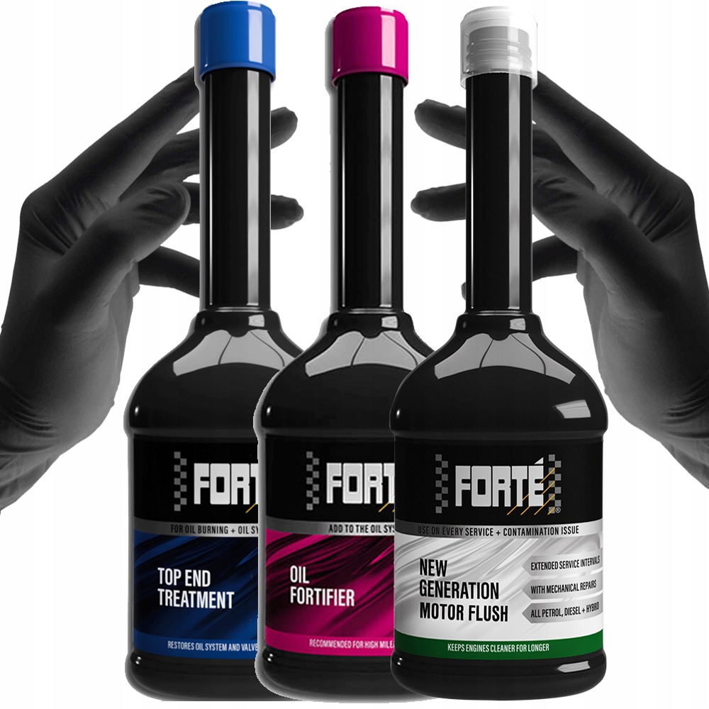 FORTE ПАКЕТ МАСЛА MOTOR FLUSH FORTIFIER TREATMENT