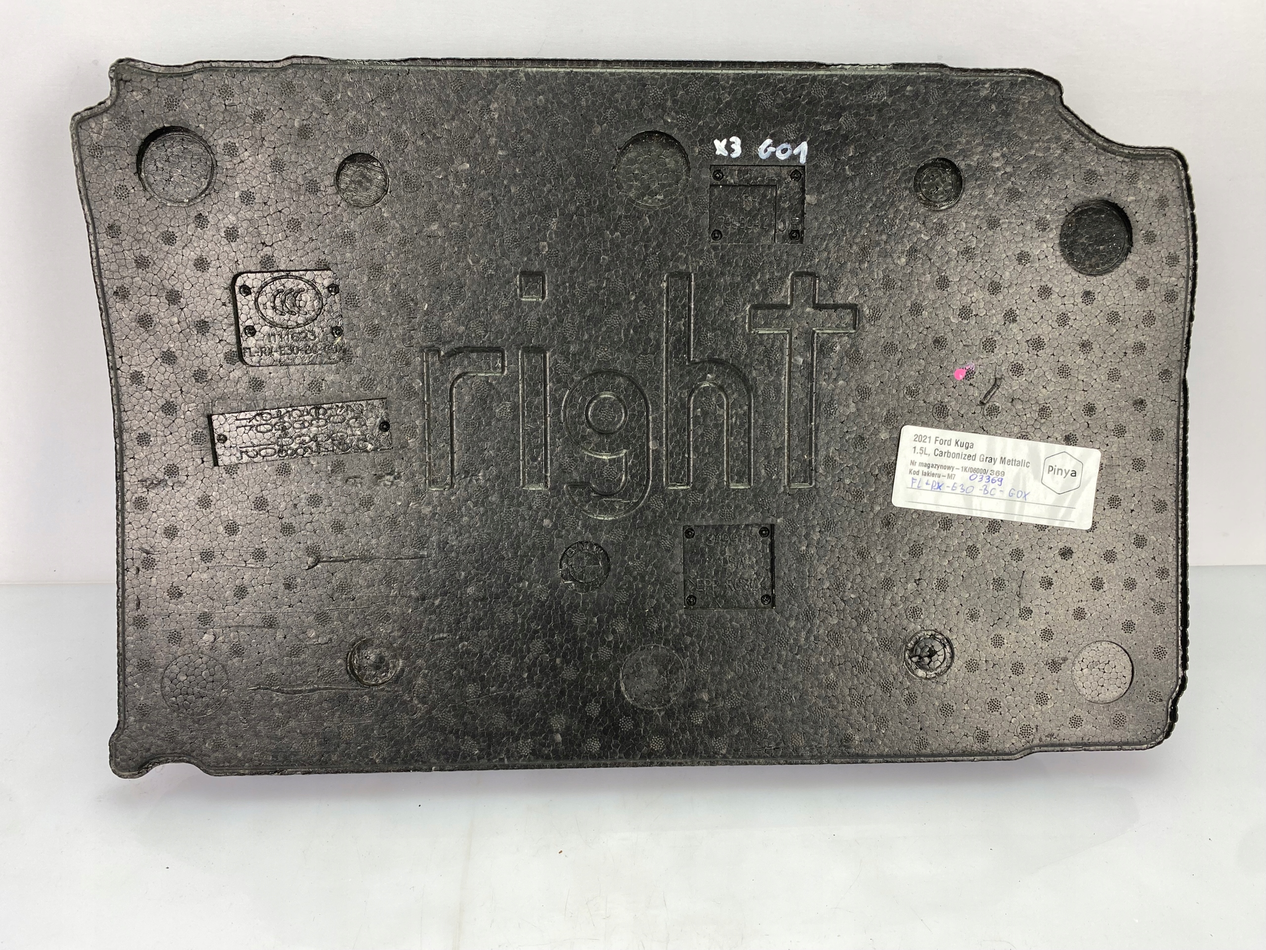 Insonorisation Sol Droit BMW X3 G01 G02