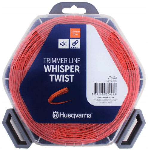 

Linka/żyłka tnąca 2,0mmx112m Whisper Twist