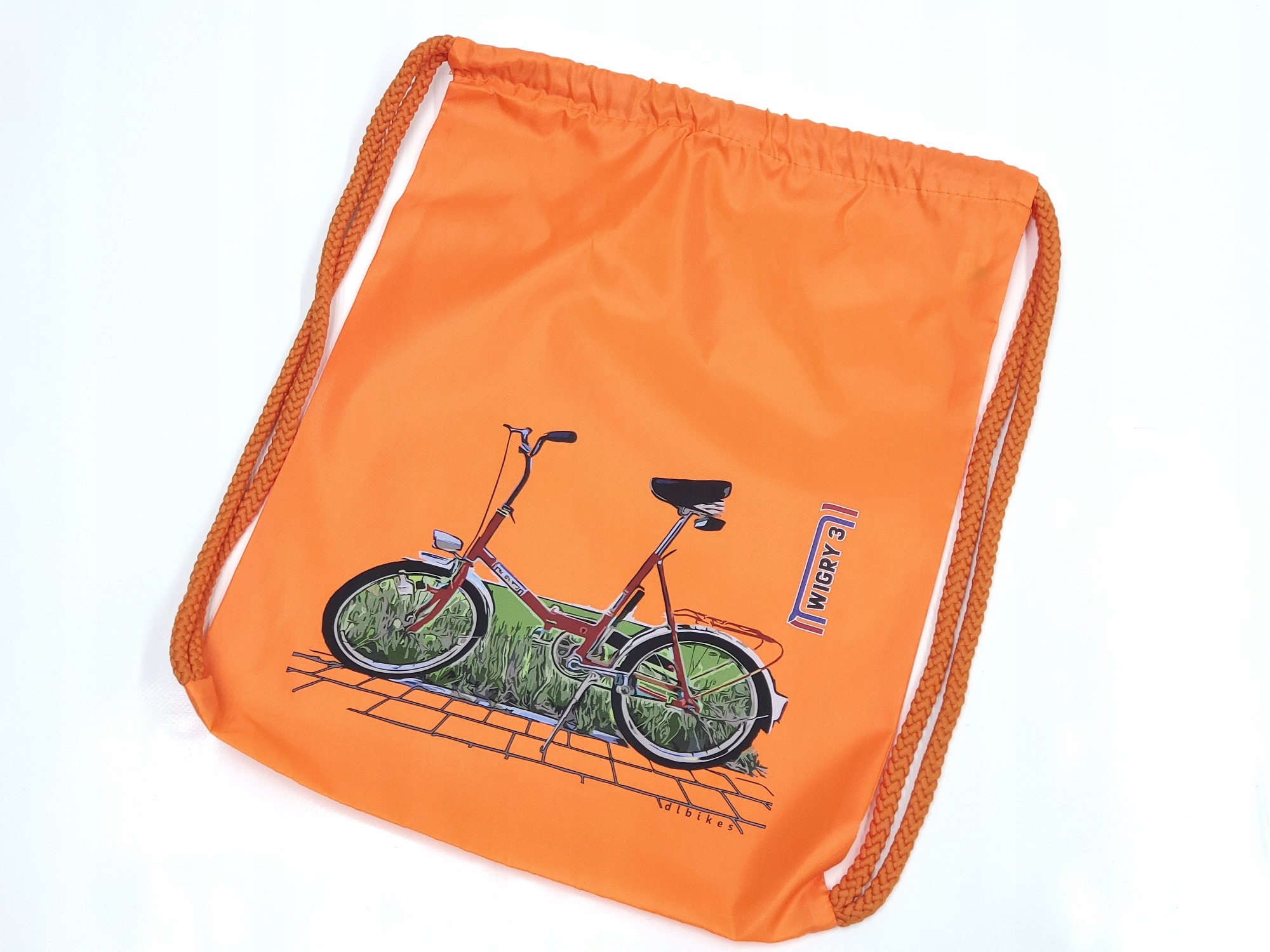 Plecak worek Romet Wigry 3 PRL pomarańczowy wodoodporny ORYGINAŁ DLBIKES