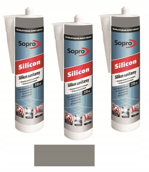 

Sopro Silikon Sanitarny 310 ML Betonowo-szary 14