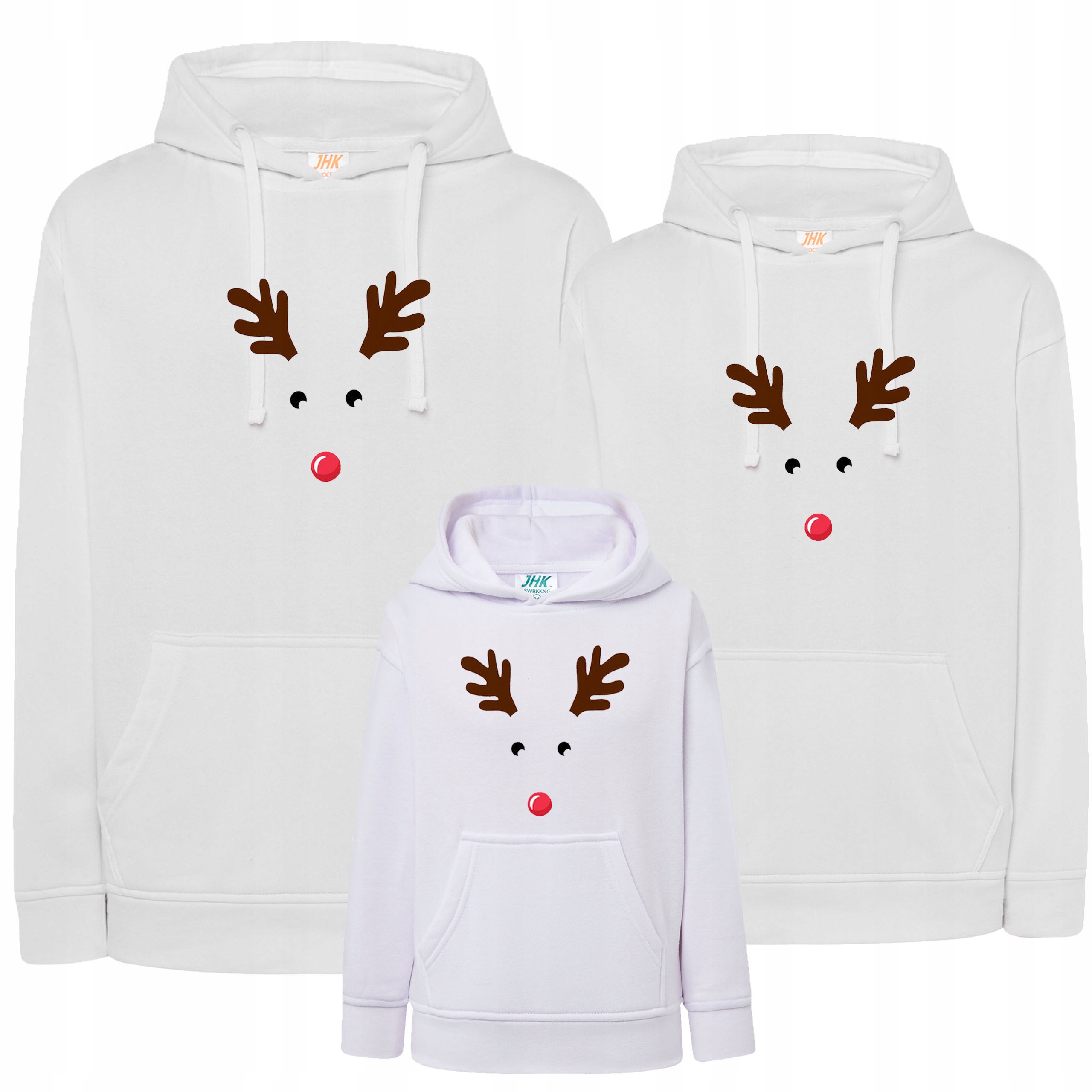 BLUZY ŚWIĄTECZNE DLA RODZINY NA SZTUKI NA ŚWIĘTA Wzór dominujący print (nadruk)