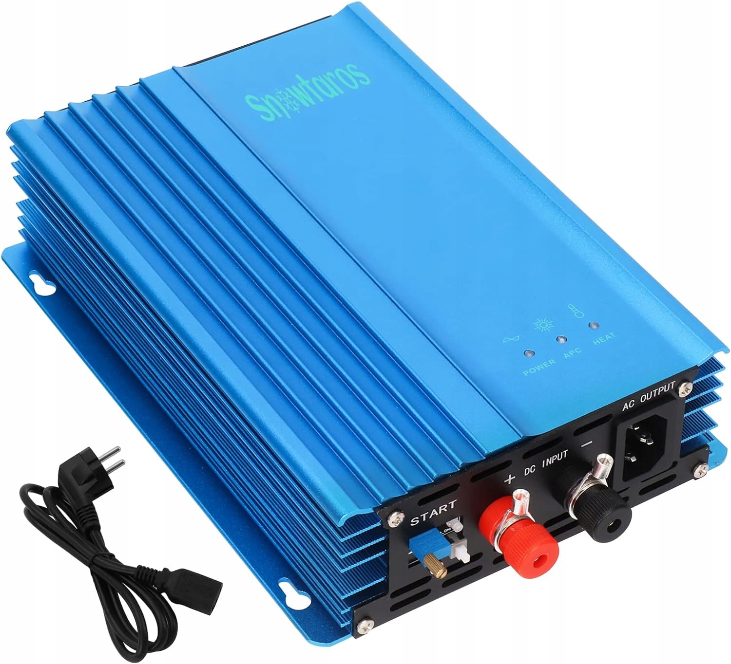Falownik Solarny Mppt 500W Inverter Sinusoidalny Fotowoltaiczny Snowtaros