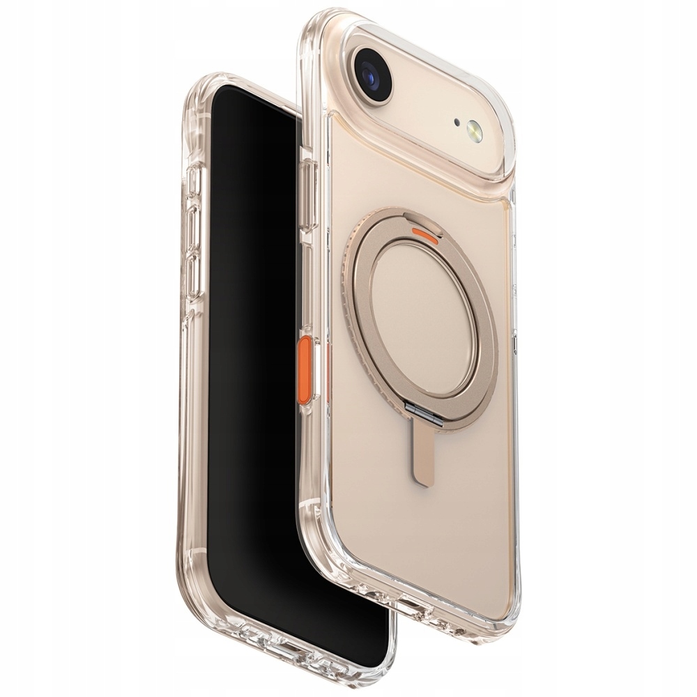 Pouzdro Uniq Swivix pro iPhone Air 360 Rotating Kickstand zlaté