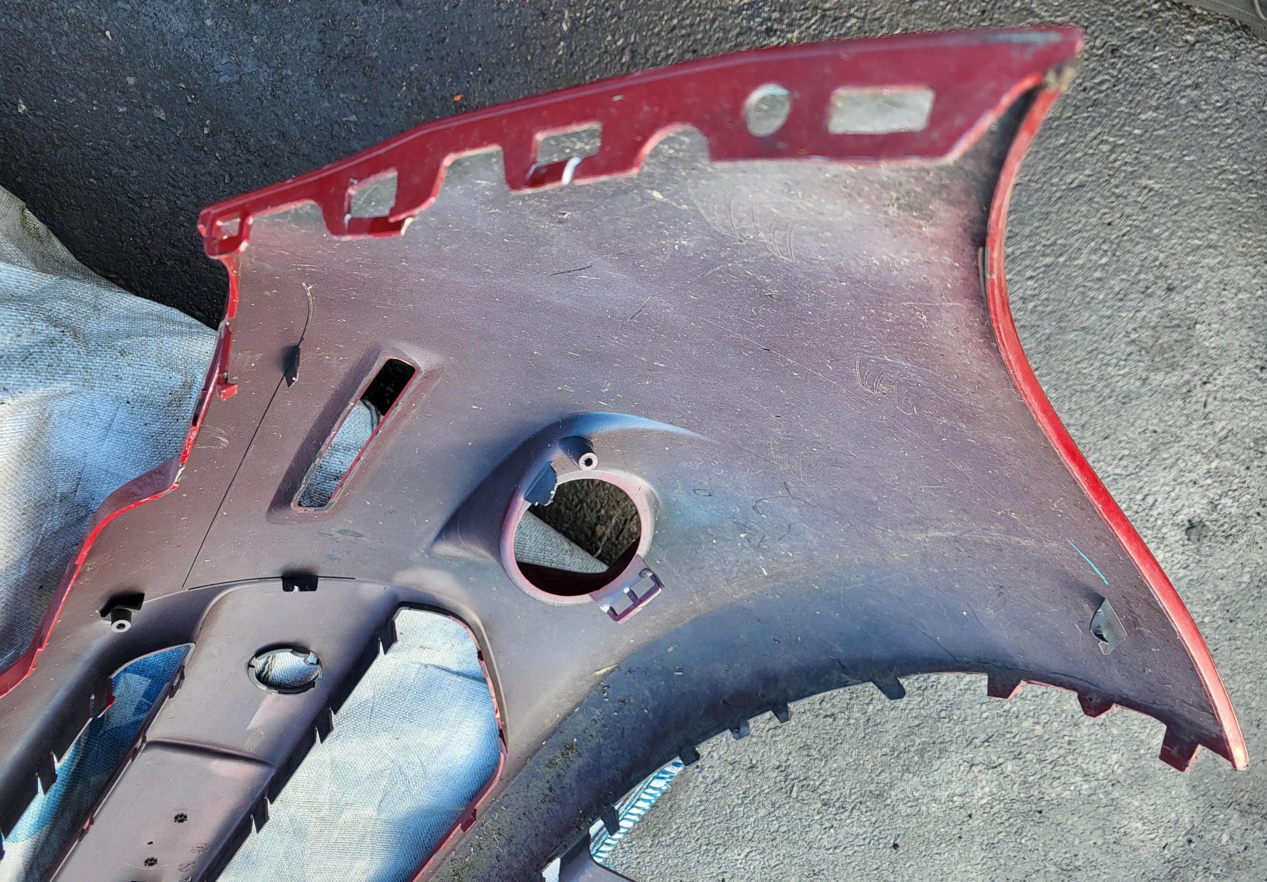 front bumper front CITROEN C3 II 2 LIFT OE 9803500777