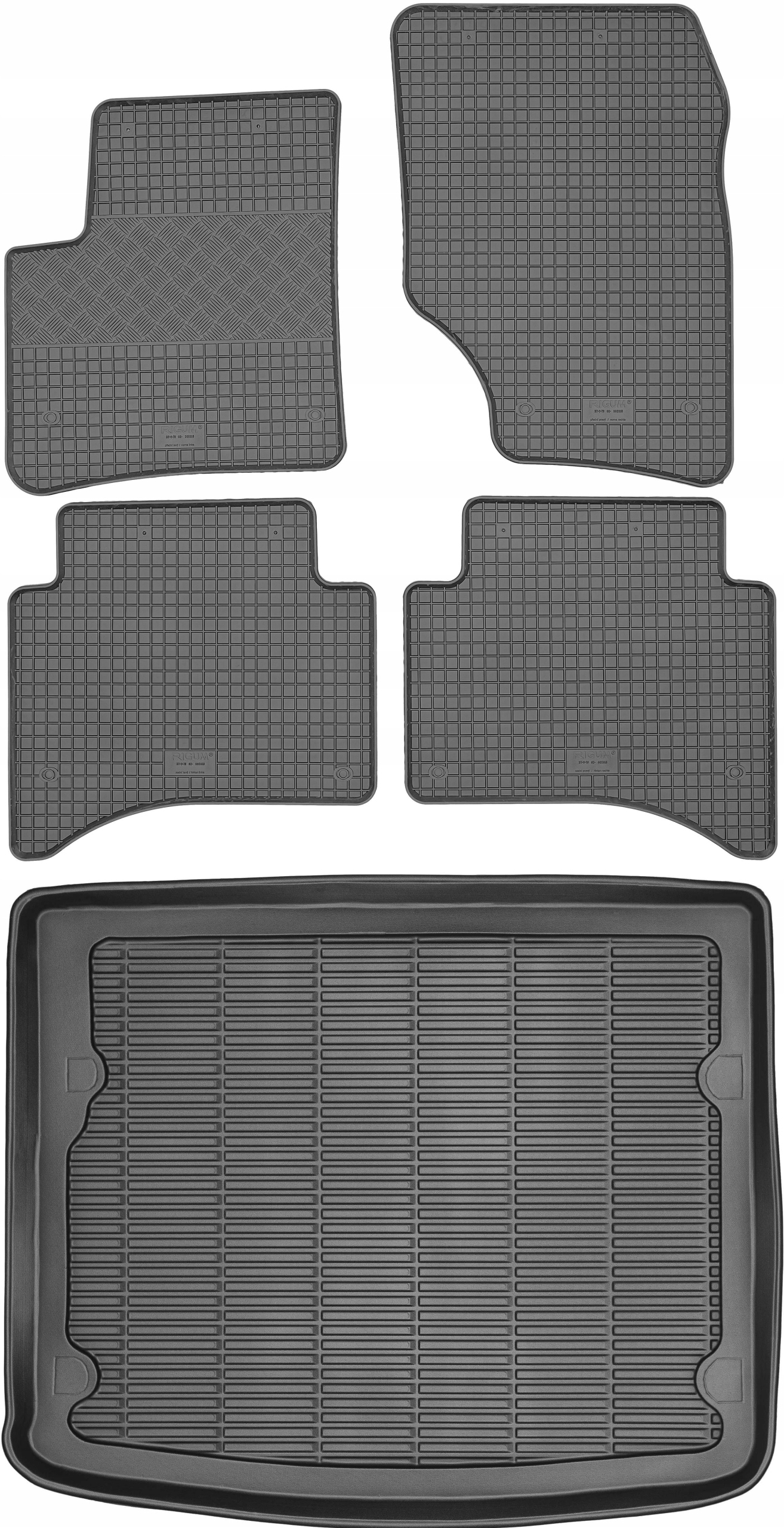 Volkswagen Touareg I Suv od roku 2002-2010 Sada Koberce batožinový priestor