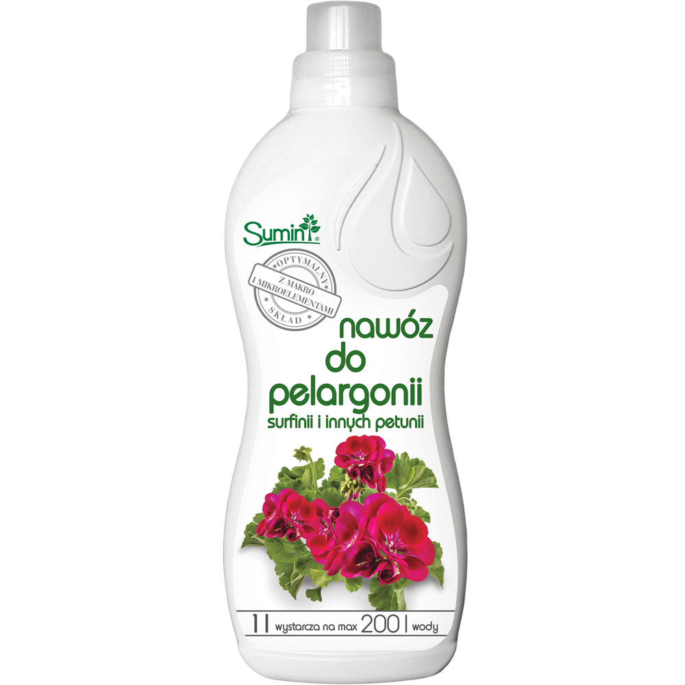 

Sumin Nawóz Do Pelargonii Surfinii Petunii 1L