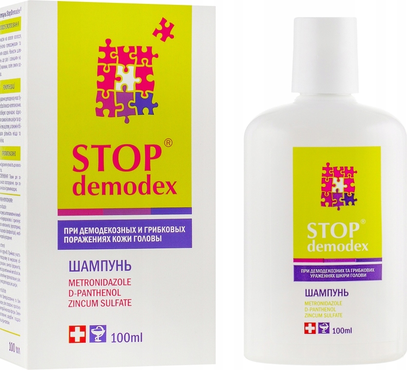 Szampon Stop Demodex Demodekoza, Nużyca, 100 ml
