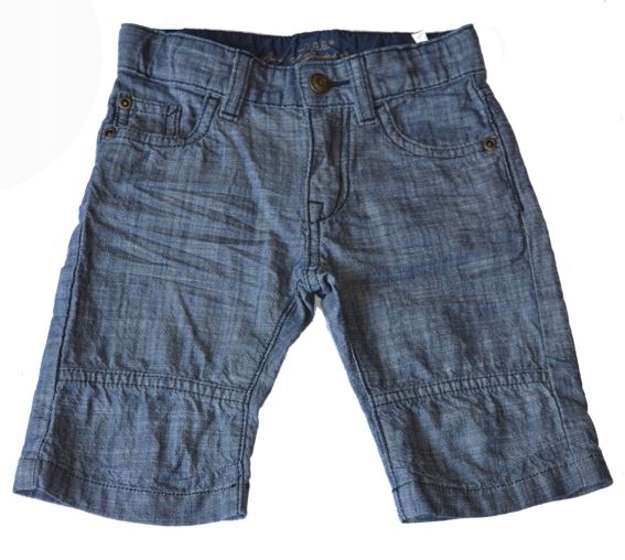 HIT SZORTY SPODENKI BAWEŁNA H&M NIEBIESKI 92