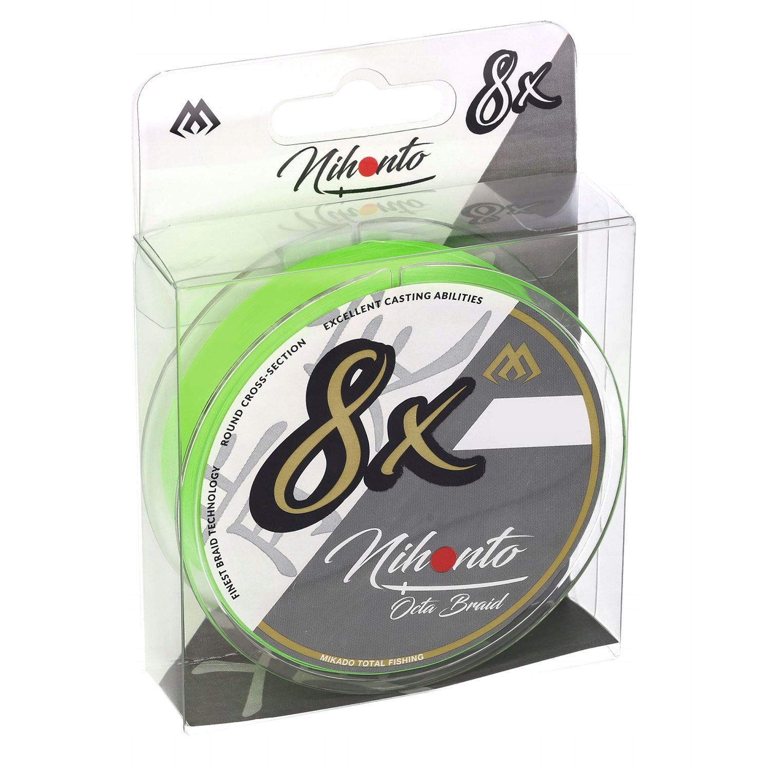 Plecionka Mikado Nihonto Octa Braid 150m 0.12mm 8.9kg Fluo Z24F-012