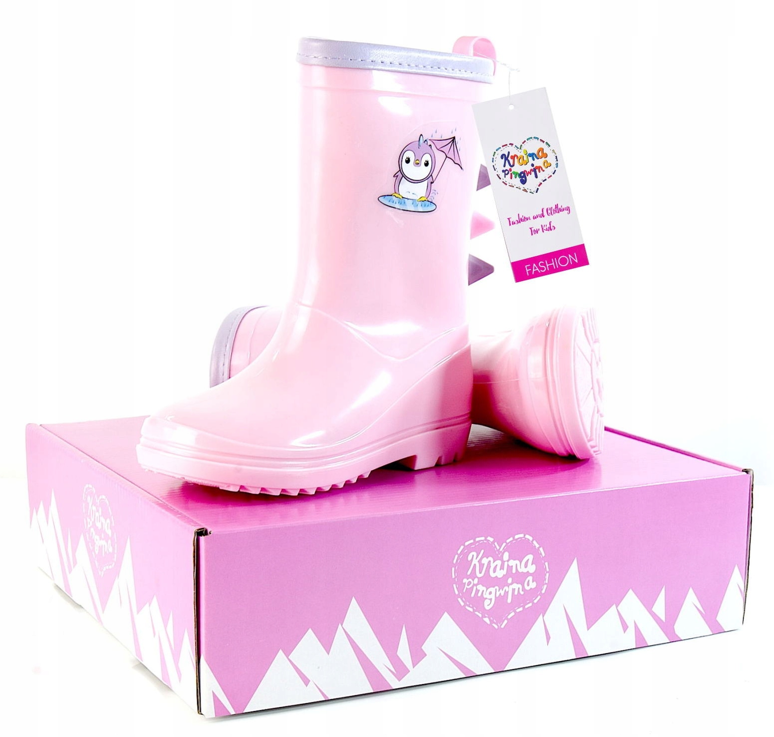 

Kalosze Dziecięce Gumowce Lekkie w Zwierzaki r. 29