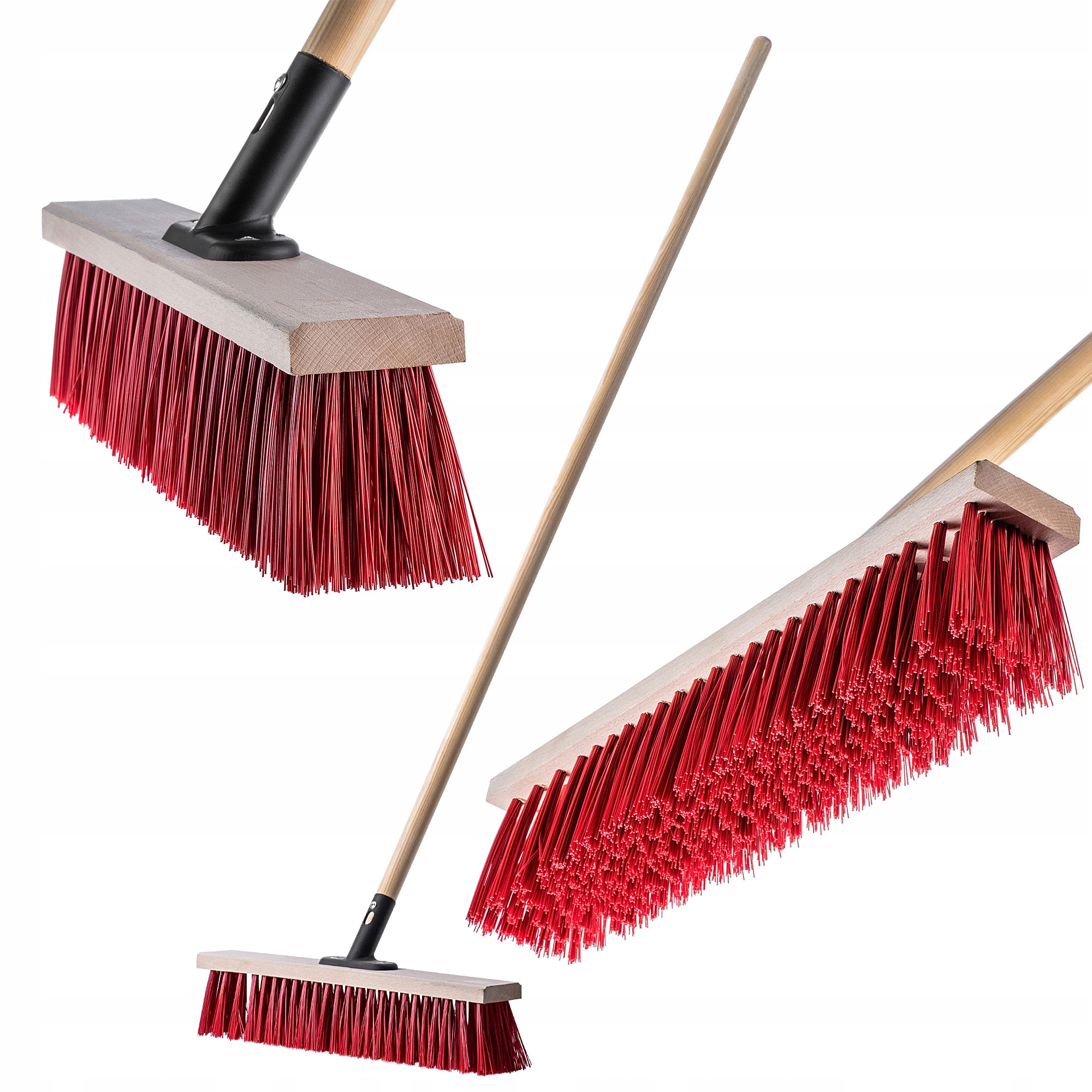 Levně Kartáč Smeták Ulice Na Zametání Zahradní Zameták 50 cm