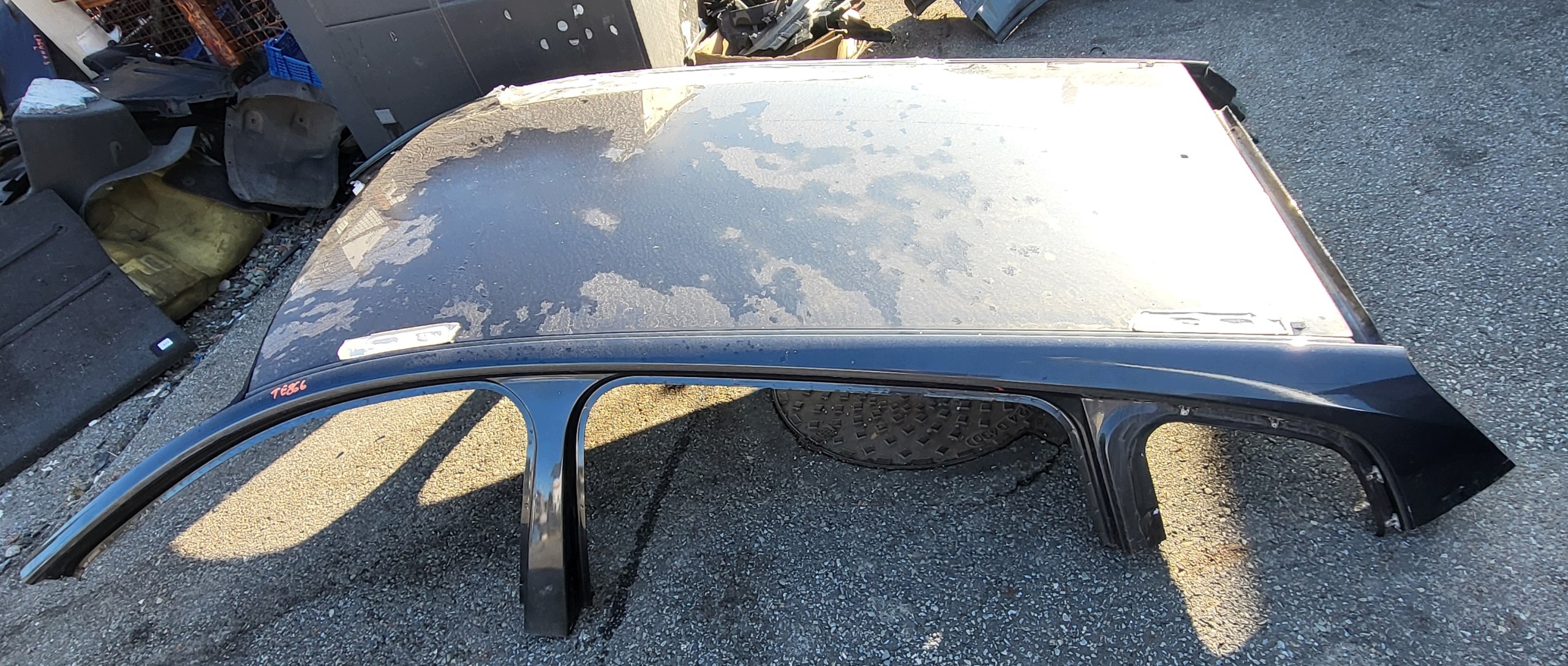 dach Blende Abdeckung Säule RENAULT LAGUNA III 3 KOMBI Original schwarzer TEB66