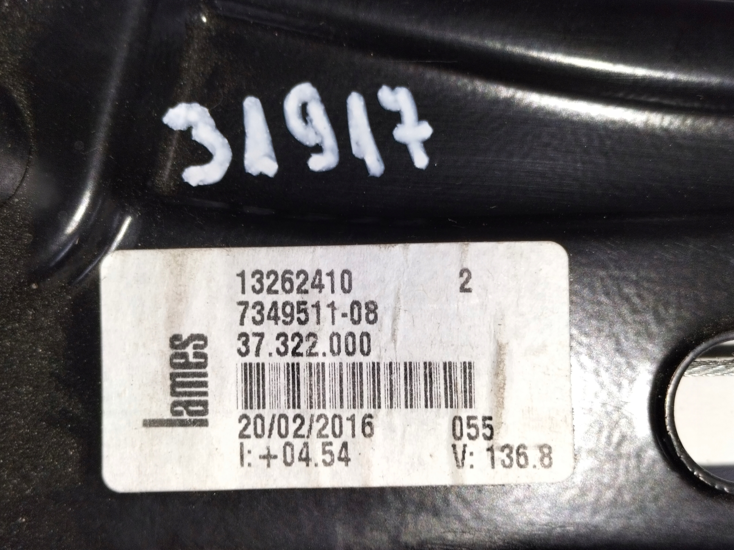 window regulator rear rear part left BMW X1 F48 15