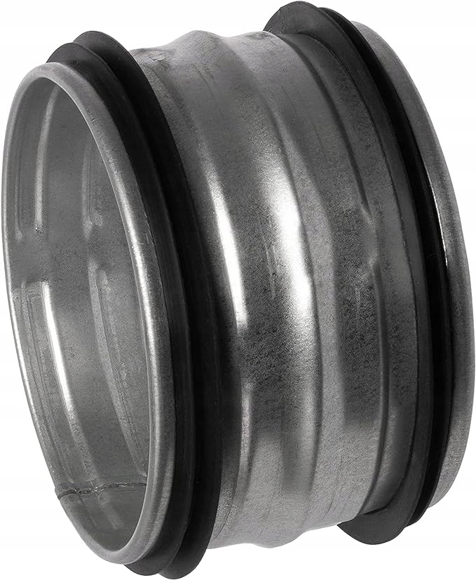 ZŁĄCZKA RUROWA Ø 100MM Z USZCZELKĄ METALOWA DO RURY SPIRALNEJ Kod producenta B09Q6BXMYP
