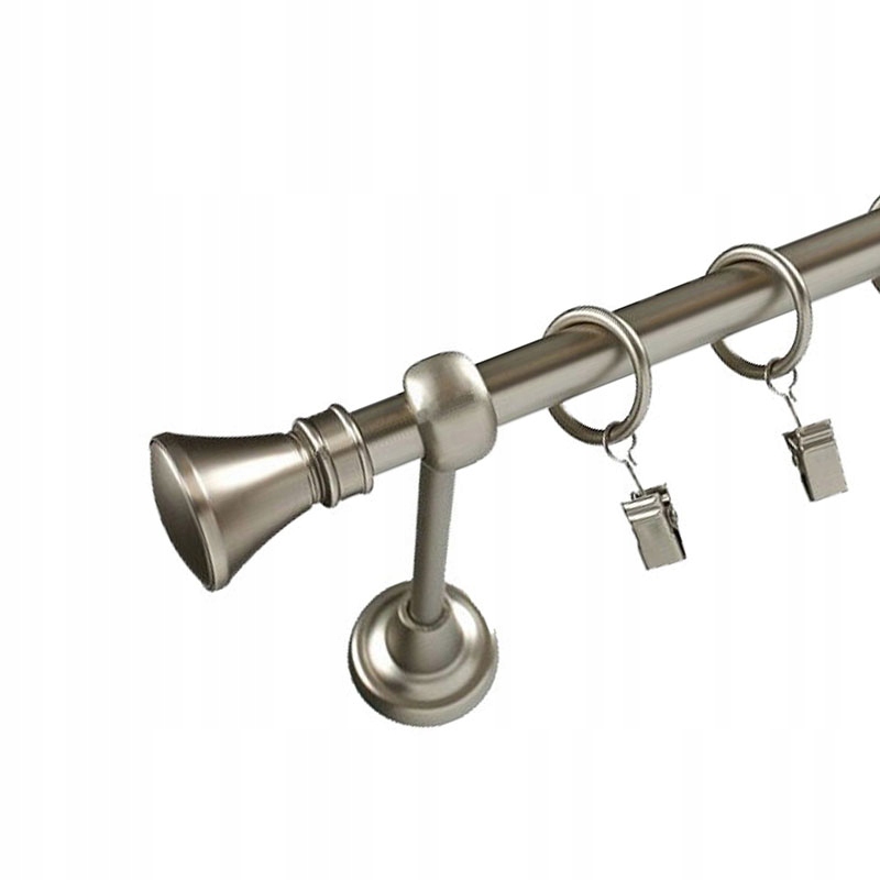 

Karnisz Średnica 16 mm pojedynczy 100 cm krótki