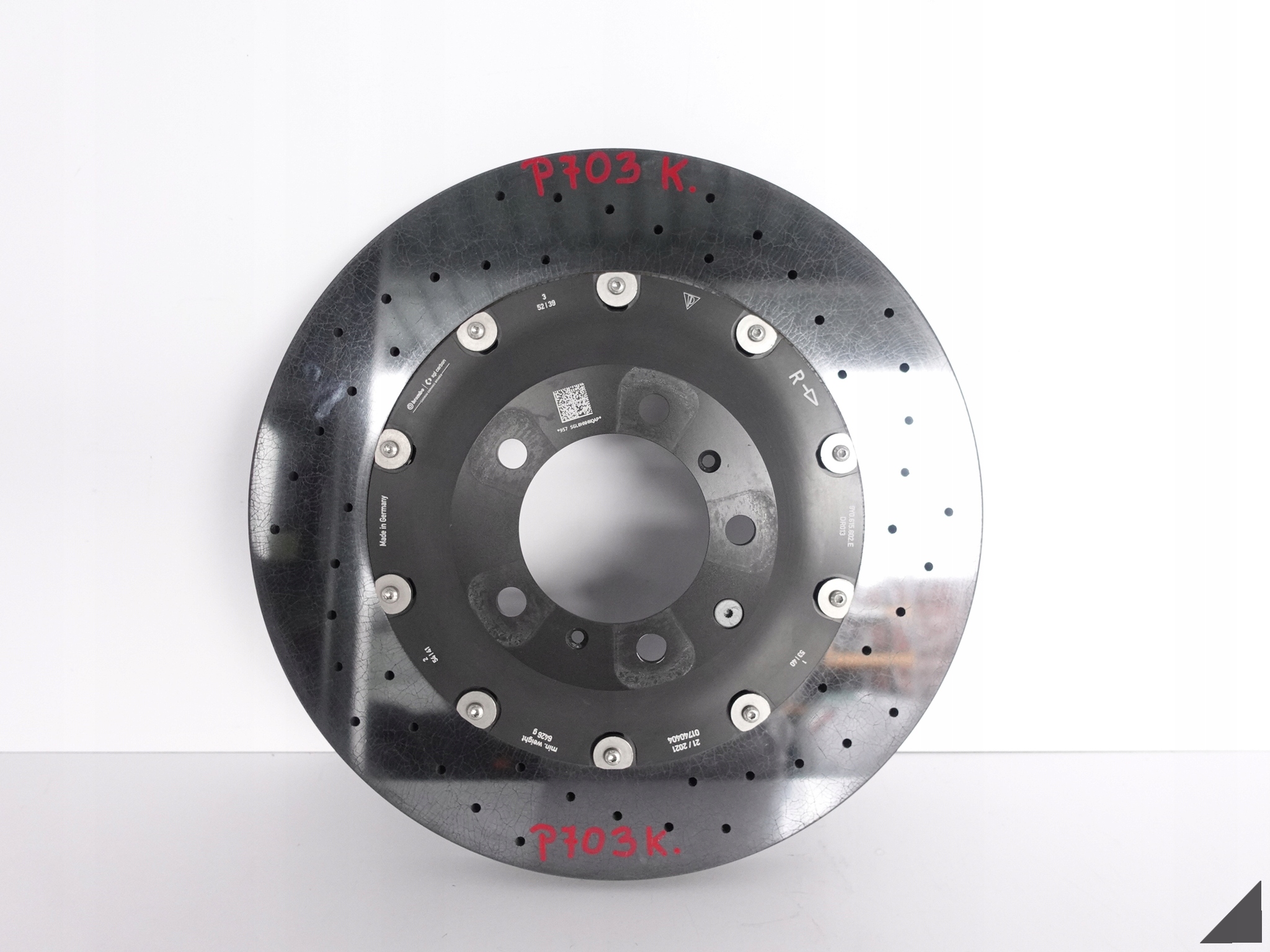 PORSCHE CAYENNE 9Y0 TAYCAN disco CERAMICZNA PCCB