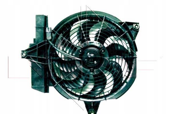 WENTYLATOR CHŁODNICY HYUNDAI SANTA FE 03-06 NRF Producent części NRF