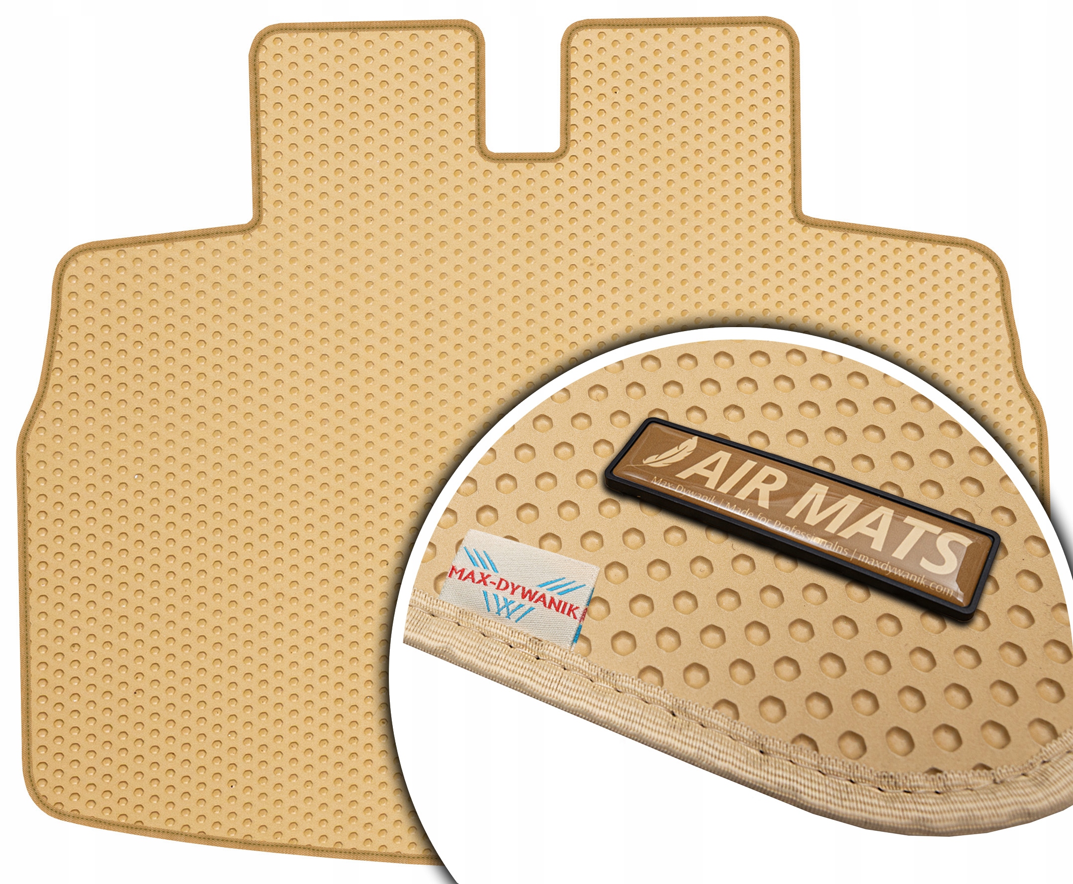 Vw Golf VI Cabrio 2008-2012 Béžová rohož do kufru Eva Air Mats