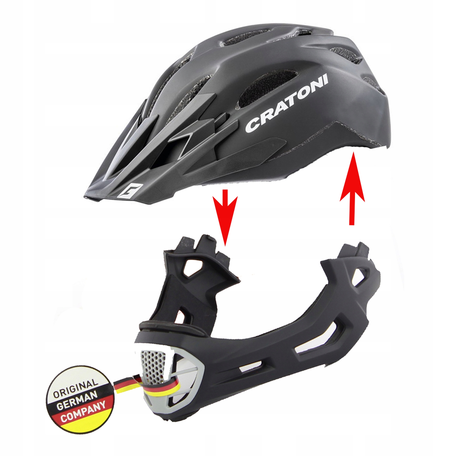 Cratoni kask fullface C-MANIAC enduro DH ODPINANY! Rodzaj męski