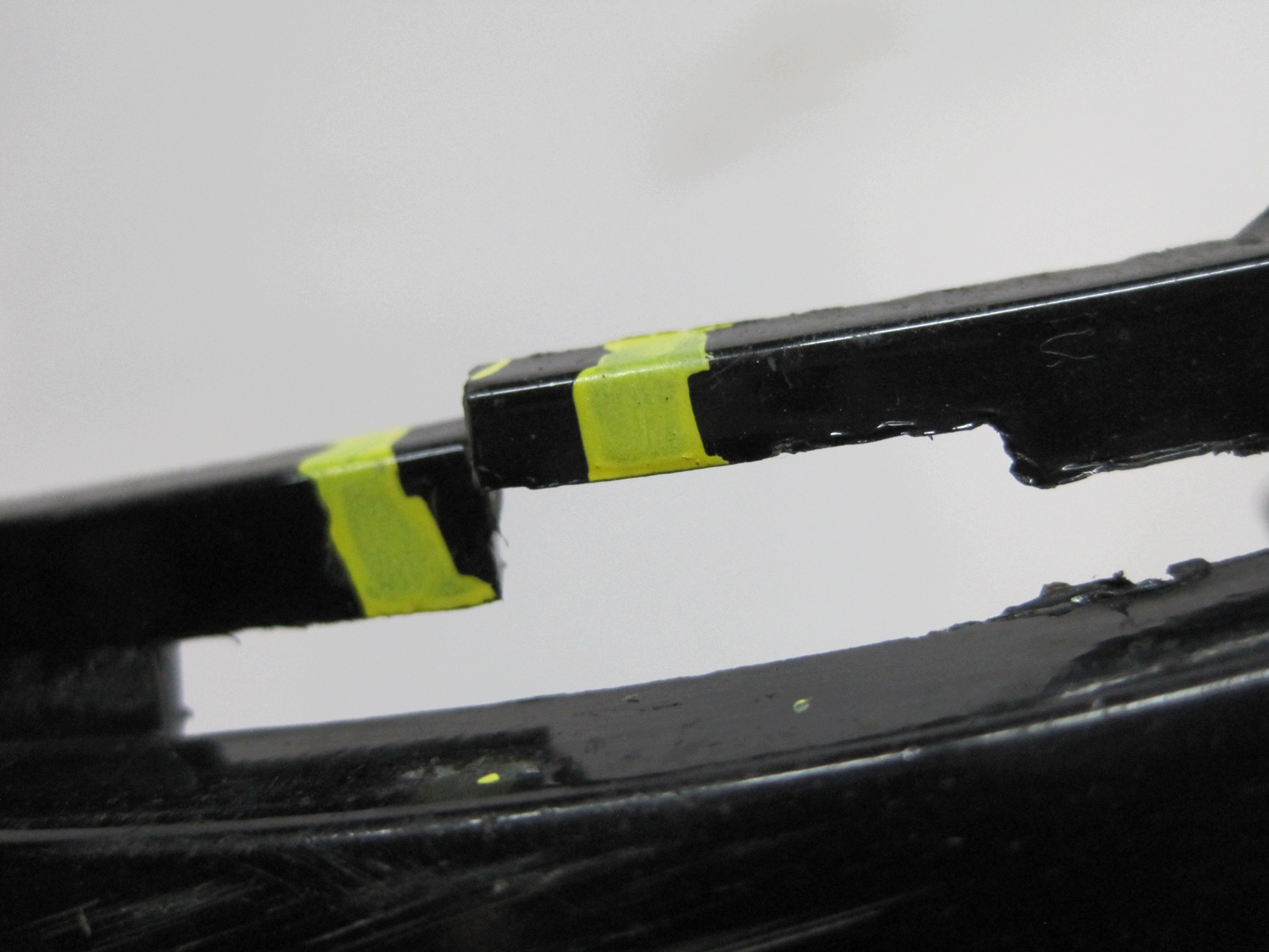 bumper rear rear part side right MITSUBISHI OUTLANDER II 09R