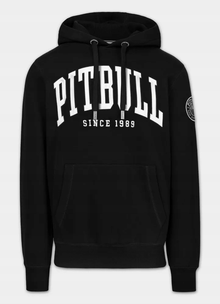 Pánská mikina s kapucí Pitbull klokanka z bavlny Norton