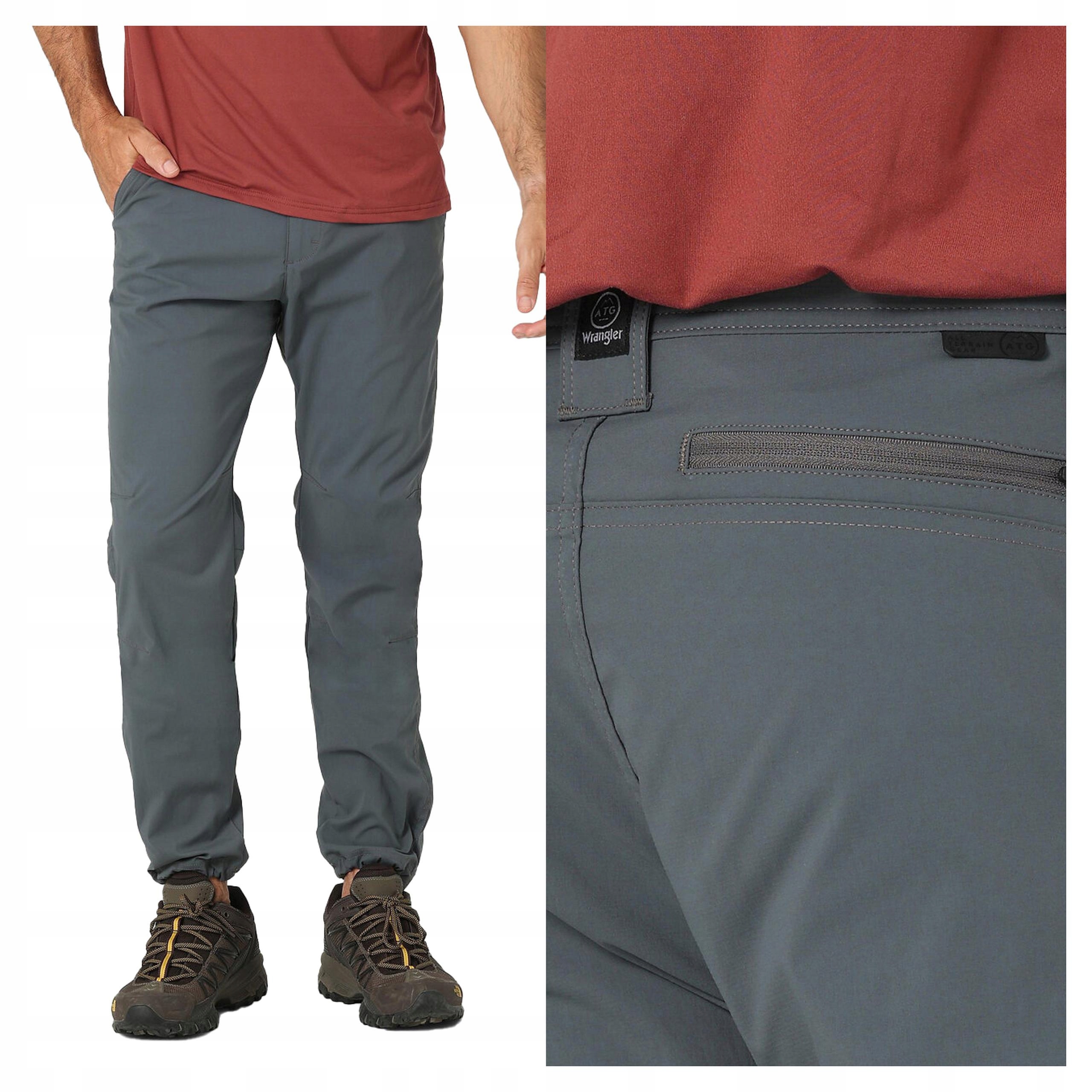 Pánské látkové kalhoty Wrangler NS715 Convertible Trail Jogger 30/34