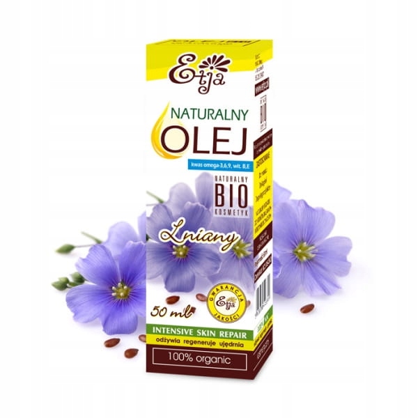 

Etja Olej Lniany Bio 50Ml Działa Nawilżająco