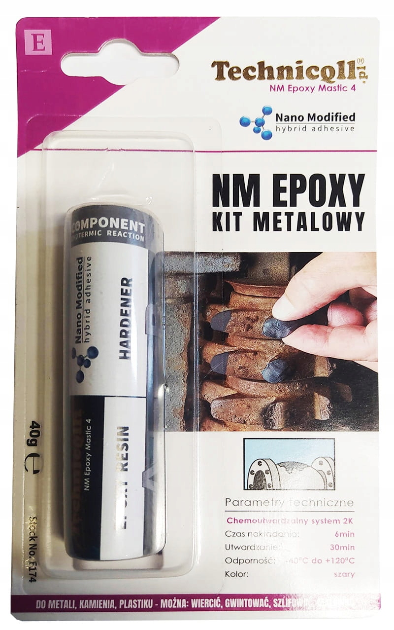 Kit metalowy epoksydowy 40g