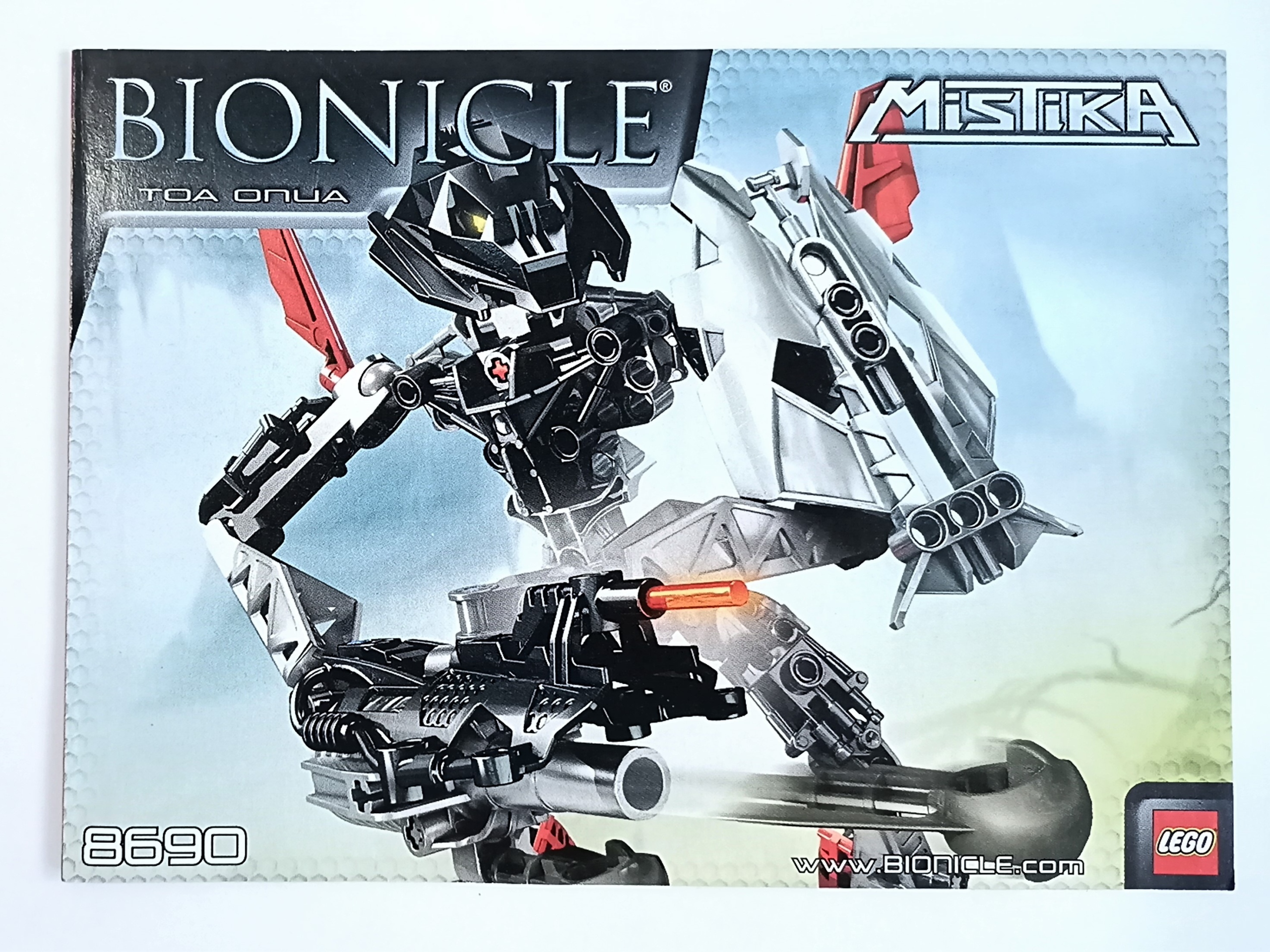LEGO Bionicle 8690 Mistika Toa Onua Marka LEGO