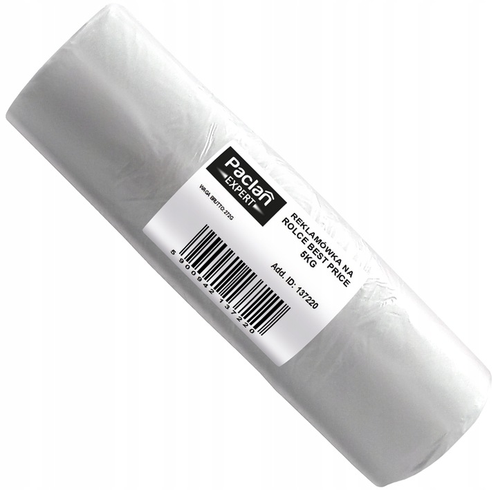 REKLAMÓWKI JEDNORAZOWE zrywki na rolce 5kg Paclan Marka Paclan