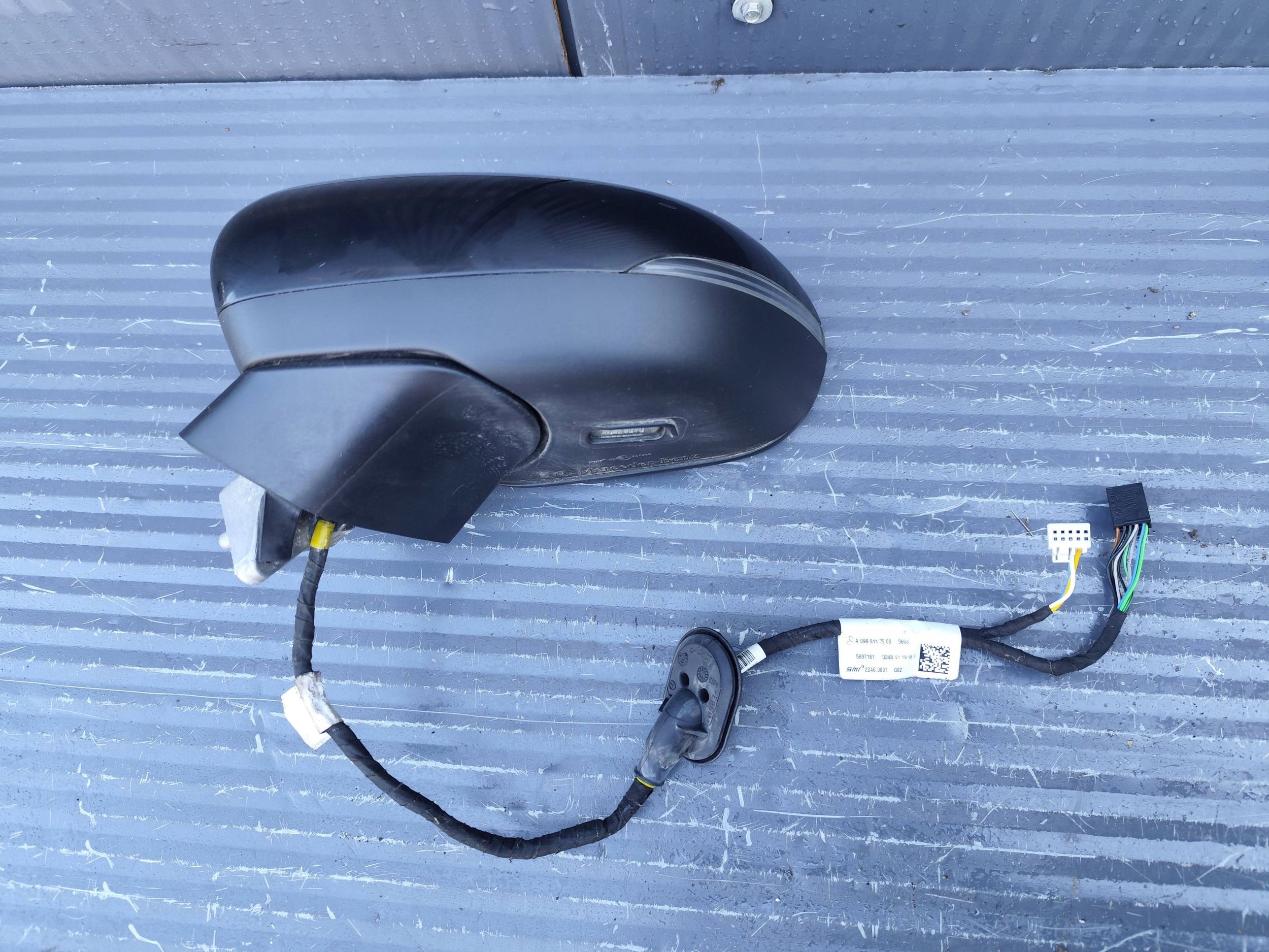 MERCEDES W177 A-KLASA mirror left 12 PIN 9+3 PIN