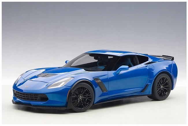 AUTOart Chevrolet Corvette C7 Z06 2016 Blue 1:18 71265