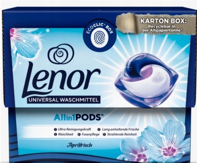 

Lenor All in 1 Pods Aprilfrisch Pods 14 z Niemiec