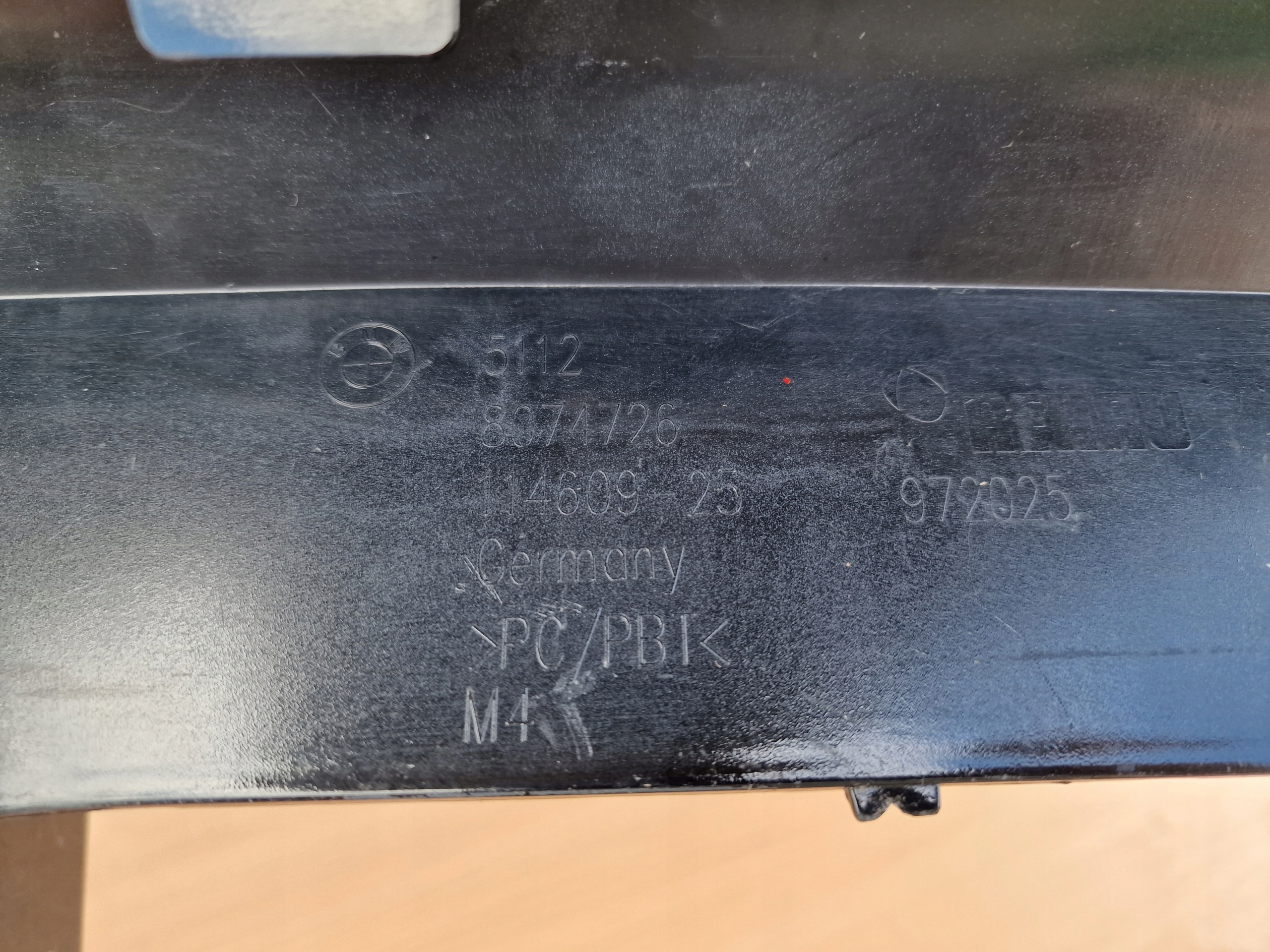 SPOILER accessori Paraurti posteriore BMW M3 M4 G82 G83 OE