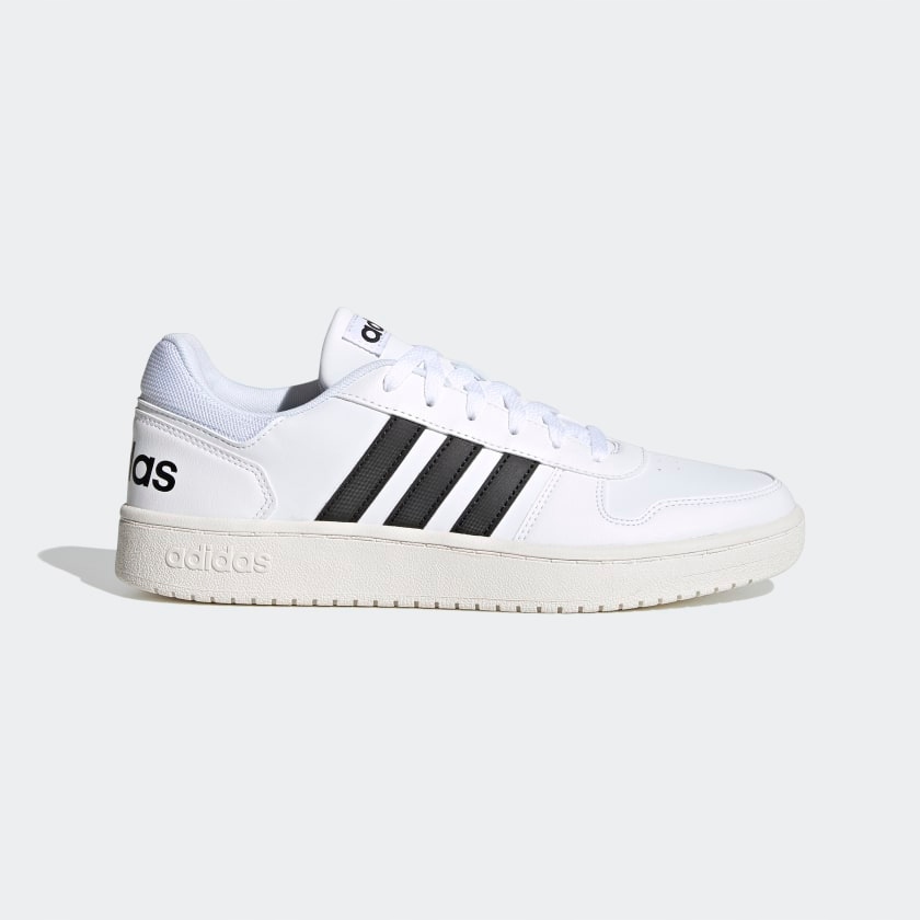 Boty Adidas Hoops EG3970 vel 44 Bílé