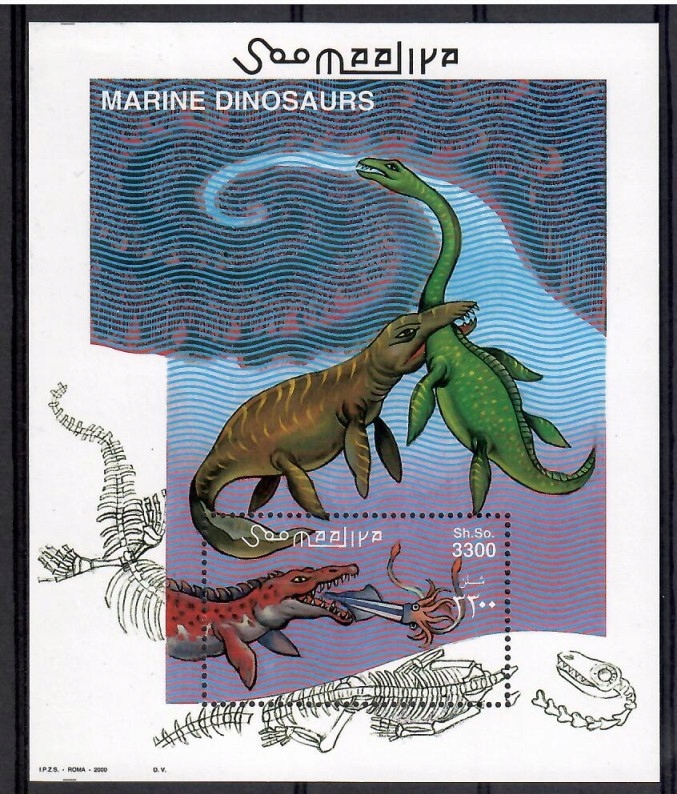 Somalia 2000 Mi bl 71 Czyste **