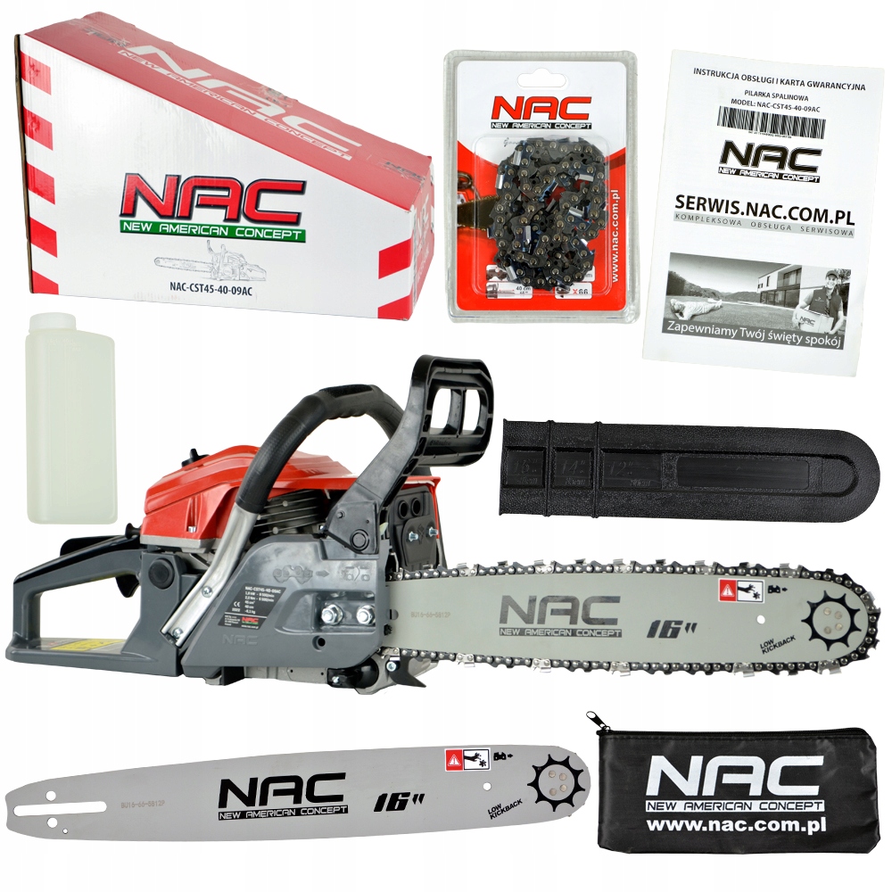 

Piła Spalinowa Nac CST45-40-09AC 2.2 Km Prow 40 CM