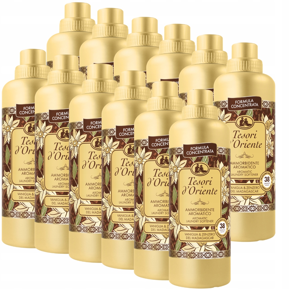 Levně Tesori d'Oriente Vaniglia e Zenzero tekutá aviváž 12 x 760 ml