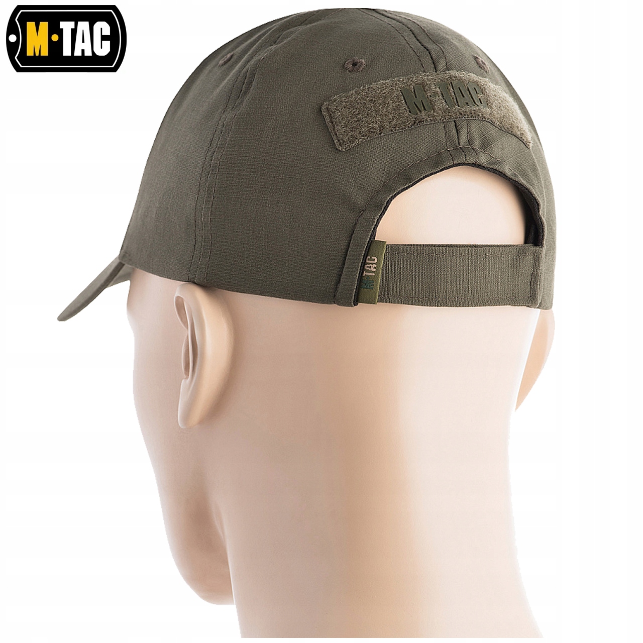 CZAPKA Z DASZKIEM TAKTYCZNA ELITE FLEX RIP-STOP M-TAC ARMY OLIVE S/M Odcień oliwkowy