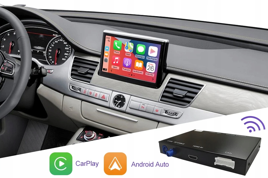 Audi A8 2012-2018 Bezprzewodowy Carplay Android Auto Box