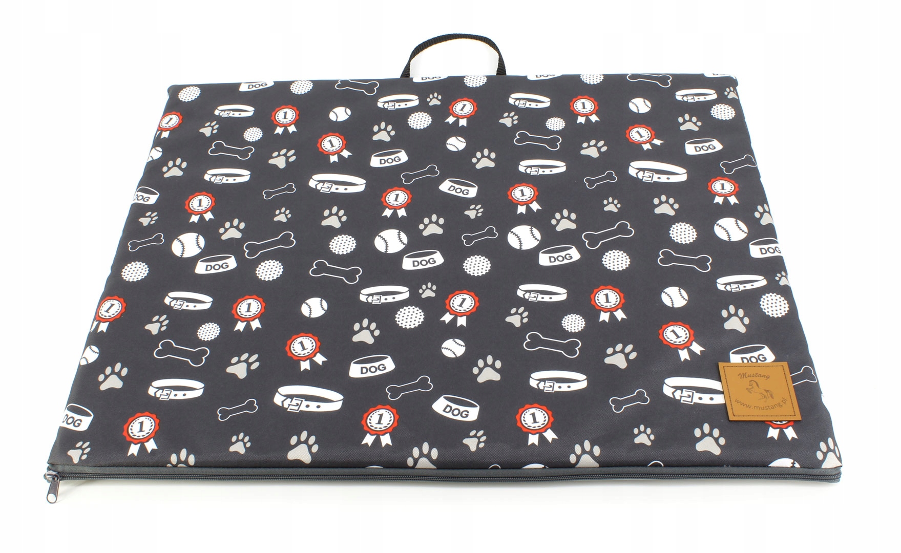 Levně Voděodolná podložka pro psa 100x80 šedá Mustang