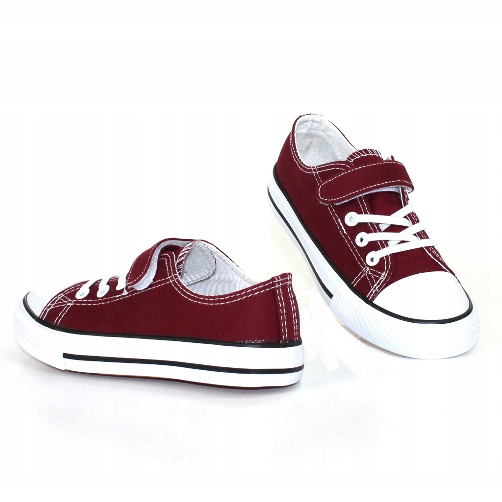 

Tenisówki Dziecięce Rzepy Wygodne Trampki Slim 35