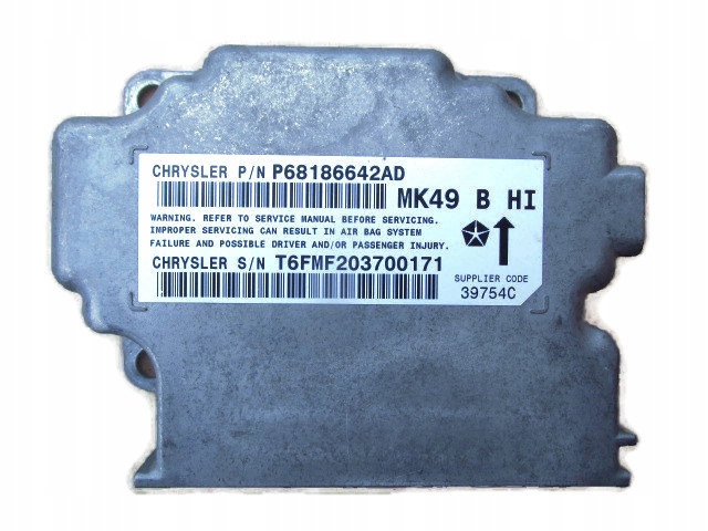 JEEP Compass I lift Sensor airbag P68186642AD