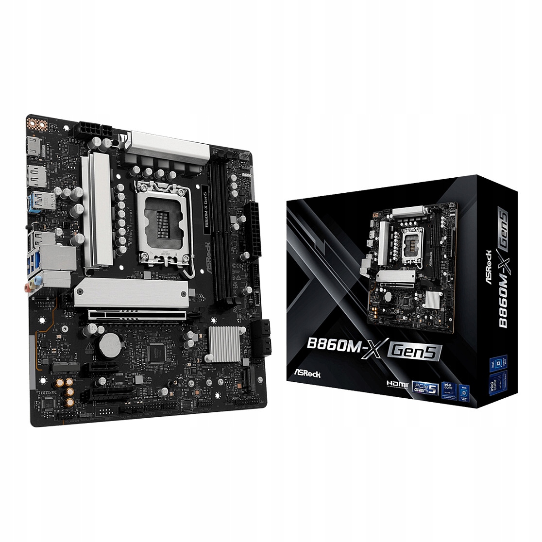 ASRock B860M-X Gen5 płyta główna Micro-ATX LGA1851
