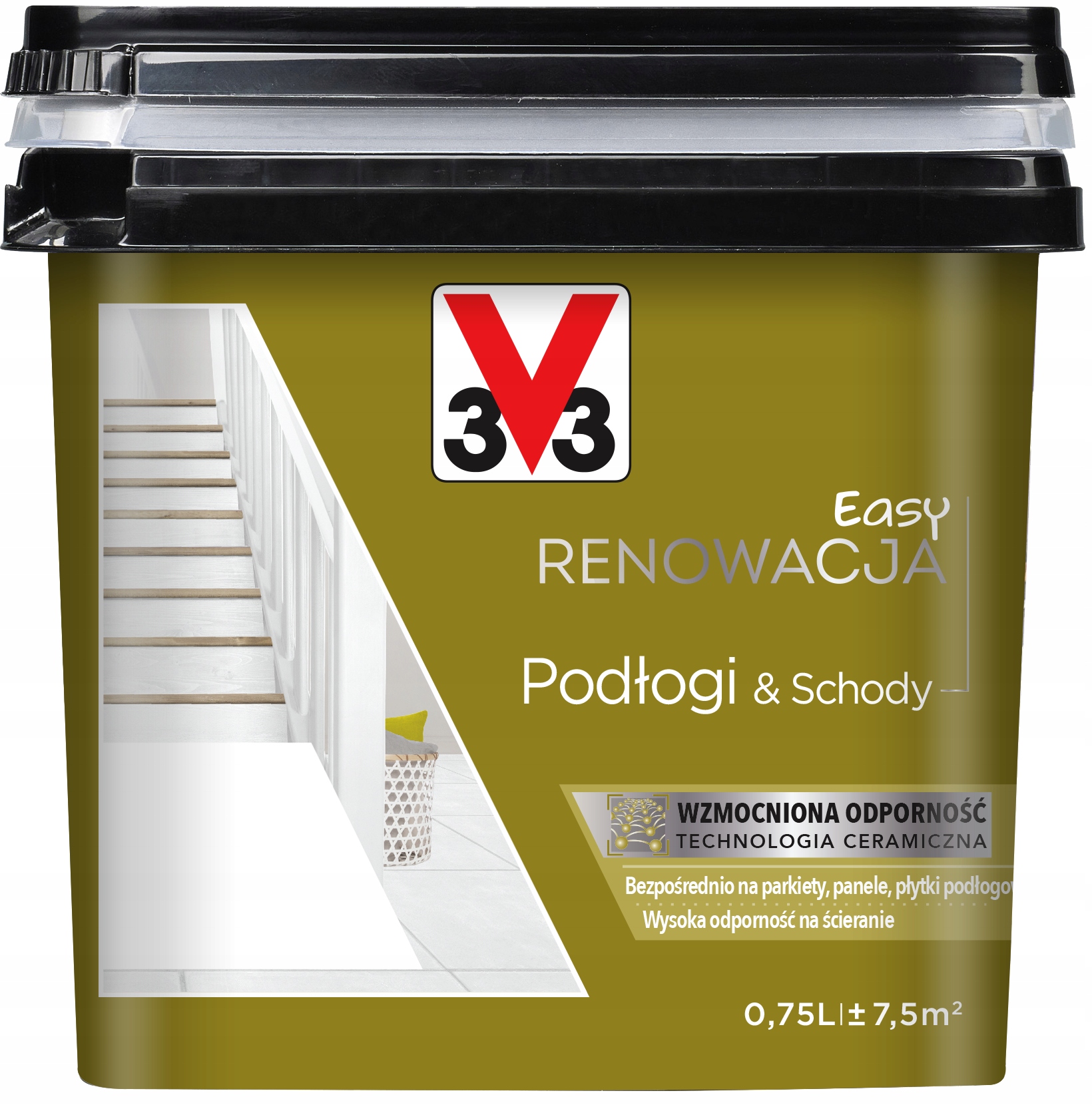 

V33 Farba renowacyjna do podłóg i schodów 750ml